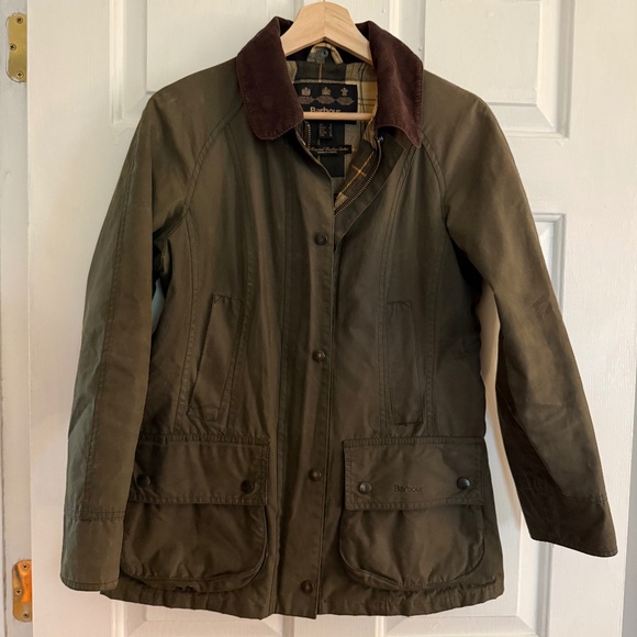 Barbour Beadnell Wax Jacket - Women’s Size US 4 - Picture 1 of 7